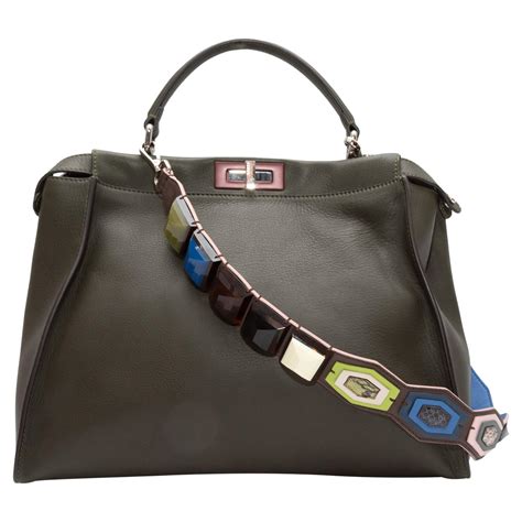 fendi peekaboo olive color|fendi peekaboo sale.